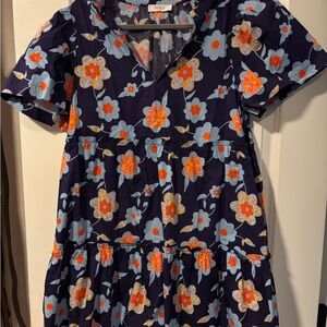 Floral Avara V-Neck Dress
